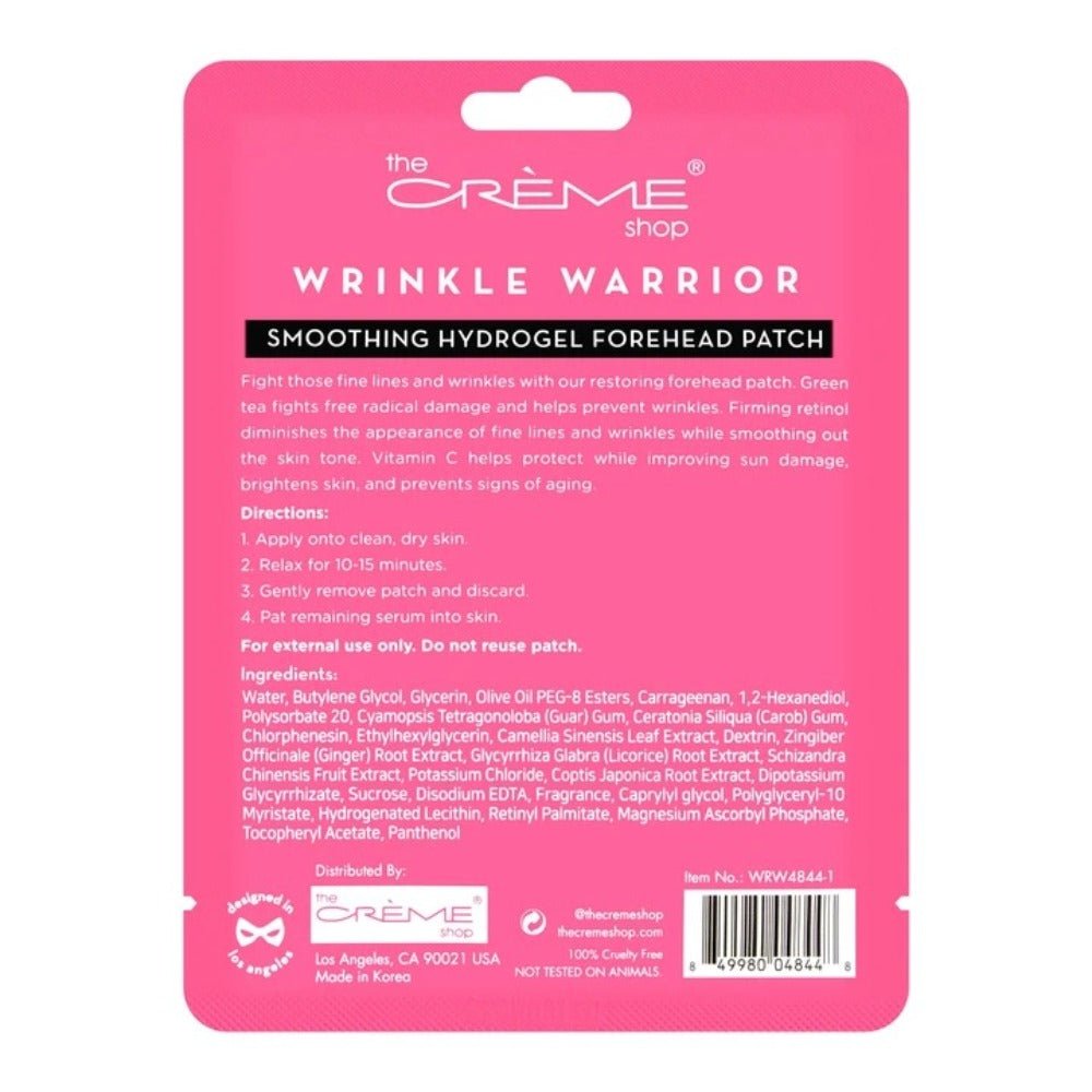 Wrinkle Hydrogel Forehead Patch - MAKEUPMX Distribuidora